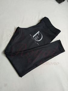 ชุดออกกำลังกายโยคะฟิตเนสกางเกง2ชิ้นลายสีพื้นชุดออกกำลังกายเล่นโยคะฟิตเนสยิมแบบกำหนดเองได้สำหรับ2024 - Product Image 3