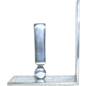 Nouveau design 2025 Alphabets en métal Design serre-livres nickelé brillant centre de table en gros argent haut produit de haute qualité - Product Image 2