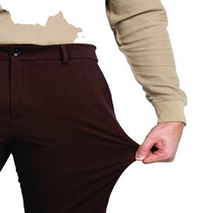 2023 Unique Men's Slim Fit <b>Pants</b> Customized Color Logo Woven Chinos Trousers Cotton/ Polyester Casual <b>Pants</b> - Product Image 4