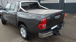 2018 Toyota HiLux Double Cab 4x4 Manual Gearbox AWD Drive Leather Seats Dark Interior with Aluminium Alloy Roof Rack Used - Product Image 3