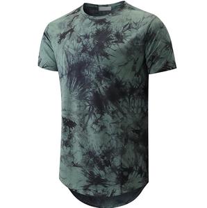 T-shirt à manches courtes, col rond, coupe régulière, élégant, RABUSH SPORTS, pour l'extérieur, l'été, avec ourlet long et incurvé, ajusté aux muscles - Product Image 6