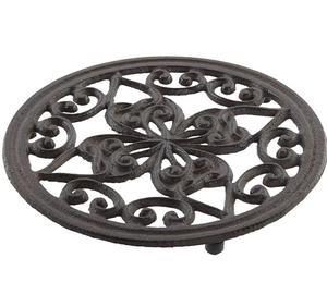 Salvamanteles de Metal antiguo, mesa antideslizante clásica para el hogar, cocina, mesa de comedor, sartén resistente al calor, protección de olla caliente hecha en la India - Product Image 3