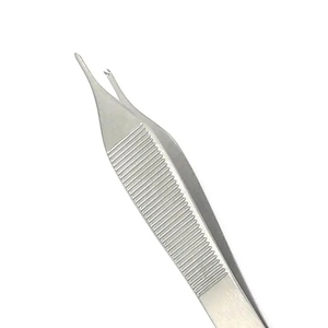Pinzas Adson Dentales Médicas 7x7 con Dientes, de Acero Inoxidable, Certificación CE, Pinzas Quirúrgicas Adson Marrones, Pinzas Adson Marrones con Dientes - Product Image 4