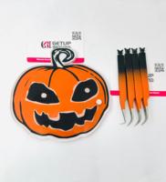Nouvelles pinces à cils professionnelles en acrylique durable, personnalisées, en forme de cœur, avec aimant, pour extensions de cils, en acrylique.