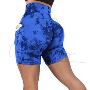 Shorts de Yoga para Mujer, Cintura Alta, Corte Holgado, Transpirables, Resistentes al Viento, con Cierre de Cordón, Ropa Deportiva para Gimnasio y Running - Product Image 3