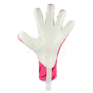 Gants de gardien de but professionnels en cuir de qualité supérieure, respirants, antidérapants, fermeture à boucle, design à doigts complets, unisexe - Product Image 5