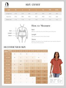 Camisas de manga corta para mujer Camisa con botones y cuello en V Tops con bolsillos - Product Image 6