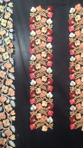 ขอบลูกไม้เย็บปักด้วยมือแบบหรูหราสำหรับชุดเดรสผ้าลูกไม้โปร่งบางสีตามสั่ง - Product Image 3