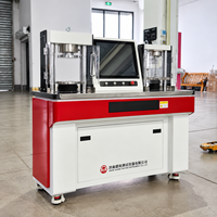 Machine d'essai de résistance à la flexion et à la compression des briques électroniques informatisées/Machine d'essai de compression du béton