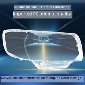 Cubierta de Lente de Faro LED para Subaru <span class=keywords><strong>Forester</strong></span> <span class=keywords><strong>2006</strong></span> 2007, Reemplazo de Carcasa de Faro Delantero, Carcasa de Plástico Transparente para Lámpara - Product Image 4