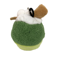 Mascotte souple personnalisée en peluche porte-clés Simulation de crème glacée Marque Icône sac charme porte-clés