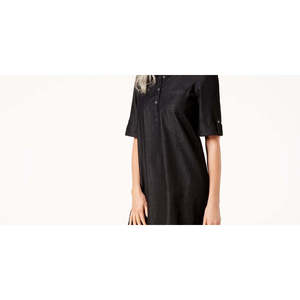 Abito chemisier elegante da donna Karen Scott in chambray, taglia M, in viscosa lavabile, ideale per l'ufficio, il club o il ballo di fine anno - Product Image 2