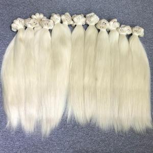 วิกผมคนแท้ธรรมชาติผมบริสุทธิ์บริสุทธิ์บริสุทธิ์ผมบลอนด์วิกผมยาว Jerry Curl สีน้ำตาลเข้มสำหรับฐานชาวสวิสผู้บริจาคหนึ่งคน - Product Image 5