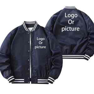 Nouvelle veste d'hiver tendance pour hommes meilleure qualité toile légère design universitaire brodé style baseball - Product Image 2