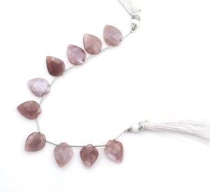 Auténticas cuentas de piedra lunar de melocotón, cuentas de piedras preciosas crudas para manualidades y diseño de joyas - Product Image 3