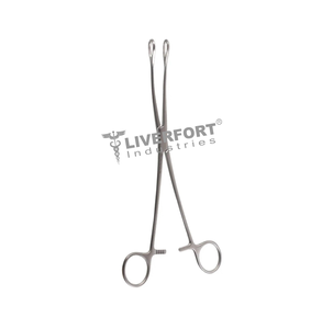 Forceps éponge FOERSTER, 9-1/2 "(24.1 cm), mâchoires droites et dentelées Instruments chirurgicaux de gynécologie - Product Image 2