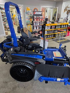 เครื่องตัดหญ้าแบบนั่งขับสำหรับงานพาณิชย์ 38 แรงม้า เครื่องยนต์เบนซิน EFI ขนาด 61 นิ้ว พร้อมแท่นตัดแบบโครงสร้างแข็งแรง ระบบ Zero Turn และระบบไฮโดรสแตติก - Product Image 2