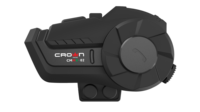 Casque Intercom Moto Crown Micro IP65 Qualcomm en Plastique ABS pour Casque de Moto, Portée 1200M, Connexion 2 Personnes, Utilisation 24/7