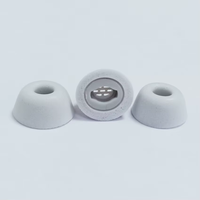 Embouts d'oreille en mousse à mémoire OEM pour AirPods Remplacer l'embout d'oreille en silicone d'origine Lot de 3 paires