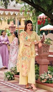 Nuevo Duppata de Viscosa Pura para Adultos, Accesorio Hecho a Mano, Estampado Digital, Secado Rápido, Diseño para Fiestas, Conjunto de Salwar Kameez - Product Image 3