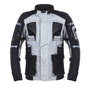 Chaqueta de Motocicleta de Poliéster Personalizable, Impermeable, Transpirable, con Protección CE, para Verano/Invierno, Anti-UV, Ignífuga - Product Image 2