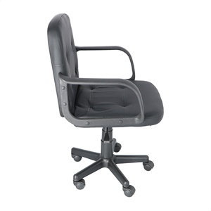 Silla de Oficina Negra WELL HOME 58x58x80 cm, Silla de Escritorio para Mamá con Acolchado Confortable - Product Image 3