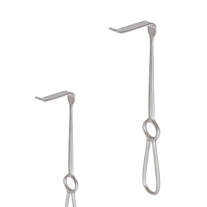 Retractor Moyniham de un solo extremo, manual, de acero inoxidable quirúrgico, juego de instrumentos con hoja de 13x22 mm, 215 mm de longitud, certificado CE, reutilizable - Product Image 1