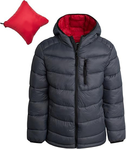 Chaqueta de Invierno para Hombre, Estilo Camuflaje, Acolchada, con Capucha, Ligera, Aislante, Impermeable, Cortavientos, con Logotipo Personalizado Disponible - Product Image 4