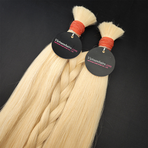 Couleur personnalisée Vierge Remy Trame Extensions de Cheveux Soyeux Lisse Prêt à Expédier Meilleur Prix sur Vietnam-Paquets de Cheveux Humains Bruts - Product Image 2
