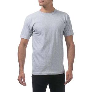 T-shirts d'été respirants pour hommes OEM, manches courtes, prix bas, couleur personnalisée, col rond, coupe ajustée, 100% coton, chemises pour hommes - Product Image 4