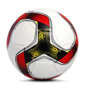 Ballon de football professionnel léger en cuir PVC de haute qualité fabriqué en usine, toutes tailles - Product Image 1