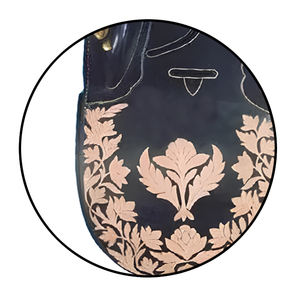 Sillín de cuero genuino Premium hecho a mano, ligero, flexible, con soporte cómodo para montar durante todo el día - Product Image 4