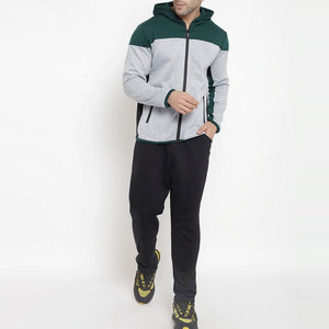 Premium quality <b>mens</b> tracksuit OEM ODM wholesale cotton polyester <b>slim</b> <b>fit</b> hoodie and <b>jogger</b> pants customized colour low MOQ - Product Image 1