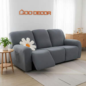Oem Odm Customized Logo <b>Recliners</b> <b>Chair</b> <b>Covers</b> Flocked Jacquard Sofa <b>Cover</b> Made In Vietnam Manufacturer <b>For</b> Sofa Protection - Product Image 6