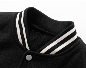Chaqueta Varsity Unisex de Alta Calidad, con Logotipo Personalizado de Fábrica OEM, Bordado, Ecológica, para Uso en Exteriores, Grosor Estándar - Product Image 4