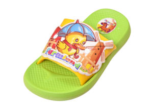 New Fashion Summer 2023 Kids Premium EVA <b>Baby</b> <b>Girls</b> <b>Sandals</b> 1522 Farm Footwear Flat Genuine Leather Arch Support Slippers - Product Image 3