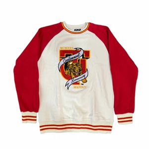 Tuskegee University Sweatshirt Centennial Legacy Tiger Mascot Booker T. Washington Graphic Personnalisé Lavé Été Tricoté - Product Image 3