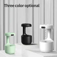 Humidificateur d'air classique à ultrasons, humidificateur anti-gravité en forme de goutte de pluie, humidificateurs Dreo pour chambre à coucher, diffuseur d'arômes