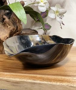 Vente chaude Bol à fruits en corne de céramique de luxe Meilleure vente Bol décoratif de service japonais inspiré de Buffalo Toutes tailles Usine - Product Image 3