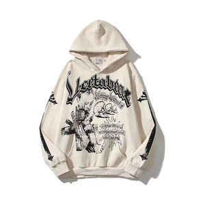 Nouveaux sweats à capuche surdimensionnés unisexes de haute qualité avec épaules tombantes logo entièrement personnalisé imprimé en gros nouvelle collection d'hiver - Product Image 1