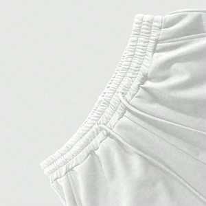 กางเกงวอร์มผู้ชายวินเทจซักลายแดดพิมพ์โลโก้ได้ตามต้องการ - Product Image 3