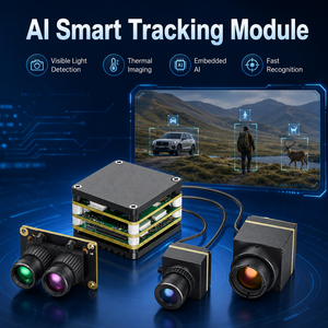 FPV Ai โมดูลติดตามอัจฉริยะถ่ายภาพด้วยความร้อนที่มองเห็นได้สำหรับ UAV Drone Object Recognition - Product Image 2