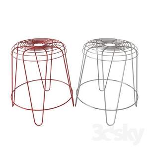 Taburete de Hierro Forjado Angel, Diseño Multifuncional Ecológico, Estilo Vintage, Color y Tamaño Personalizables para el Hogar - Product Image 5