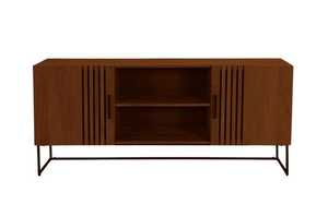 New Design Minimalist Durable TV <b>Stand</b> and Storage Unit with Metal Base for Living Room Bedroom Villa Entry Furniture - Product Image 3