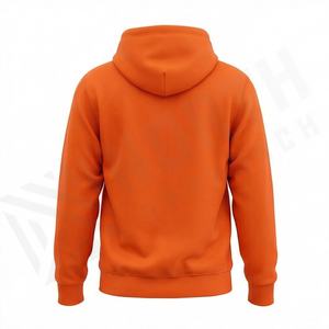 Hoodie surdimensionné élégant pour homme, design vintage délavé avec poche avant, confortable, personnalisable pour l'hiver. - Product Image 2