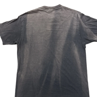T-shirt Oversize en Jersey 100% Coton Gris Anthracite Délavé Style Vintage, Doux, Streetwear, Logo Personnalisé OEM ODM