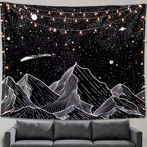 Tapestry Psychedelic Trippy Galaxy Space <b>Planet</b> Universe Fantasy Mystic Tapestries Wall Hanging for Bedroom Living Dorm Room - Product Image 5