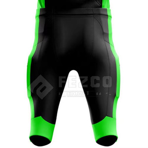 Uniforme de football américain à manches courtes imprimé respirant, qualité supérieure, dernier design, 100% polyester, toutes saisons - Product Image 6