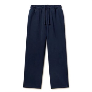 Gündelik giyim lacivert 500 gsm pamuk polar <span class=keywords><strong>Jogger</strong></span> ağır boy erkekler giyim boş geniş bacak Baggy <span class=keywords><strong>Sweatpants</strong></span> erkekler için