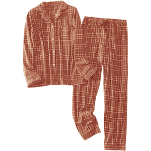 Ensemble de détente pour homme en flanelle thermique teinte en fil de qualité supérieure, motif léopard personnalisé, coupe décontractée, grande taille, hiver/été - Product Image 3